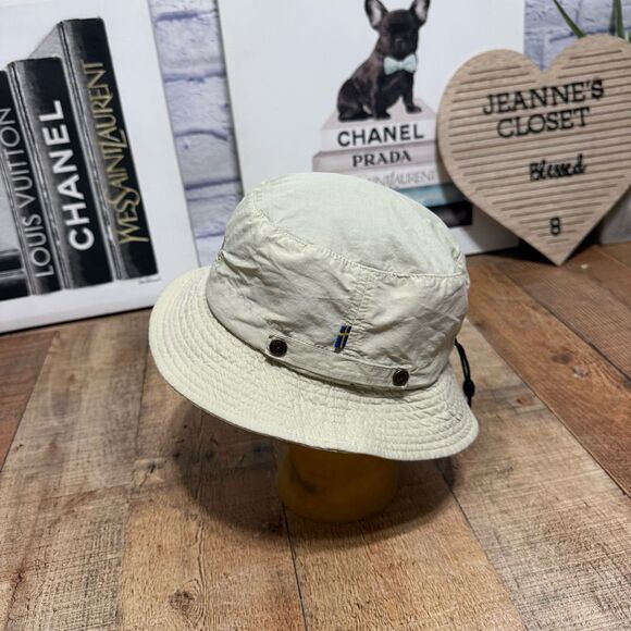 Fjallraven Bucket Hat Khaki Size Medium - Picture 2 of 9